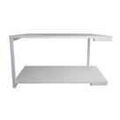 Mesa de Centro Strassis Design SD-3090 Metal e MDF cor Branca Mesa de Centro Strassis Design SD-3090 Metal e MDF cor Branca