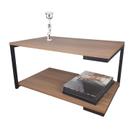 Mesa de Centro Strassis Design SD-3090 Metal e MDF cor Preta