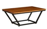Mesa De Centro Tóquio Tampo Madeira Laminado