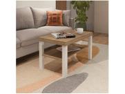 Mesa de Centro Up Carvalho Off/White Artely