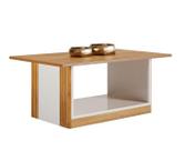 Mesa de Centro Valdemóveis Pérola Cinamomo/Off White
