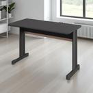 Mesa de Computador Bloc 1000 Ale Preto Onix Sem Gavetas Mesa de Computador Bloc 1000 Ale Preto Onix Sem Gavetas