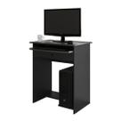 Mesa De Computador Desktop 1 Gaveta Pratica Ej Móveis Preto Mesa De Computador Desktop 1 Gaveta Pratica Ej Móveis Preto