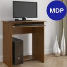 Mesa de computador / Escrivaninha - Cor Marrom Prática