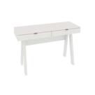 Mesa de Computador ME4128 c/ 2 Gavetas Branco - Tecno Mobili