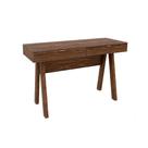 Mesa de Computador Solteiro ME4128 c/ 2 Gavetas Nogal - Tecno Mobili