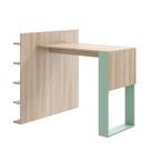 Mesa de Cozinha Retangular com Estante Smart Aveiro e Verde