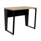 Mesa de Escritório 90x60 Reta Industrial Compacta Tampo de 30mm Mesa de Escritório 90x60 Reta Industrial Compacta Tampo de 30mm
