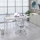 Mesa de Escritorio Diretor Kuadra 150cm Est.Branca