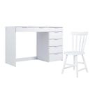 Mesa de escritório Ditália 7 Gavetas com Cadeira PE-90 Cozy Mesa de escritório Ditália 7 Gavetas com Cadeira PE-90 Cozy