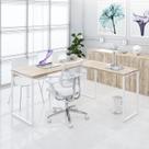 Mesa de Escritorio em L Diretor Kuadra 150cm Est.Branca