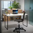 Mesa de Escritório Focus Branca 120 cm