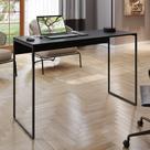 Mesa de Escritório Home Office Start 118cm Estilo Industrial Preto - Desk Design