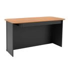 Mesa de Escritório Jude 1 GV Freijó e Preta