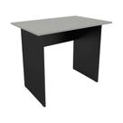 Mesa De Escritório New City Retangular 90 cm Preto & Cinza Mesa De Escritório New City Retangular 90 cm Preto & Cinza