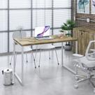 Mesa de Escritorio Office Kuadra 120cm Est.Branca