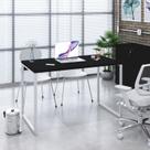 Mesa de Escritorio Office Kuadra 120cm Est.Branca