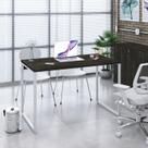 Mesa de Escritorio Office Kuadra 120cm Est.Branca