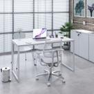 Mesa de Escritorio Office Kuadra 135cm Est.Branca
