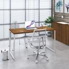 Mesa de Escritorio Office Kuadra 135cm Est.Branca