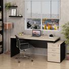 Mesa de Escritório Pedestal 3 Gavetas 190x70cm