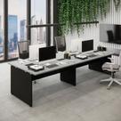 Mesa de Escritório Plataforma para 4 pessoas 3,00m CS Pre F5 Mesa de Escritório Plataforma para 4 pessoas 3,00m CS Pre F5