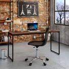 Mesa de Escritório Studio Nogal 150 cm Mesa de Escritório Studio Nogal 150 cm