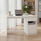 Mesa de Estudo 120cm com Gaveta e Porta Home Office Quarto Escrivaninha MDF e MDP Compacta