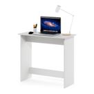 Mesa de estudo Furinno Simplistic White 80x40x76cm Mesa de estudo Furinno Simplistic White 80x40x76cm