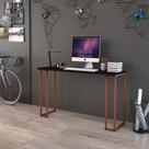 Mesa De Estudos Cross 120cm DMOB Estrurura em Metal Funcional Escritorio, Sala De Star