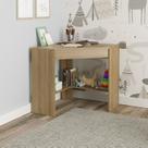 Mesa de Estudos Infantil 76,5x76, Atlantis 76,5cm Amendoa