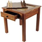 Mesa de gamão de xadrez Ei! Jogue! Madeira 3 em 1 Marrom