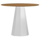 Mesa De Jantar 100x100 Cm Isis Sem Vidro Off White Ype - New Ceval Mesa De Jantar 100x100 Cm Isis Sem Vidro Off White Ype - New Ceval