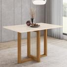 Mesa de Jantar 120cm Retangular Natalí Henn Mesa de Jantar 120cm Retangular Natalí Henn