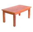 Mesa de Jantar 1,50m x 90cm Madeira de Demolição Peroba Rosa.