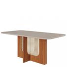 Mesa de Jantar 180cm Louise Cimol Mesa de Jantar 180cm Louise Cimol