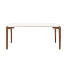 Mesa de Jantar 180cm Retangular com Vidro Donatella