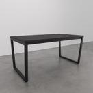 Mesa de Jantar 180x90cm Estilo Industrial Concept CabeCasa MadeiraOriginals Preto