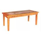 Mesa de Jantar 1,9 M Madeira Maciça Com Pátina