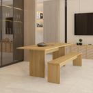 Mesa de Jantar 200x80x74cm 25mm C/01 Banco Essence