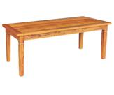 Mesa de Jantar 3m Madeira de Demolição Peroba Rosa Natural