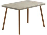 Mesa De Jantar 4 Lug Retangular 1,2m Stellar Carraro Pet Ros