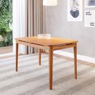 Mesa de Jantar 4 Lugares 130cm Miriti CabeCasa MadeiraOriginals Marrom/Caramelo Mesa de Jantar 4 Lugares 130cm Miriti CabeCasa MadeiraOriginals Marrom/Caramelo