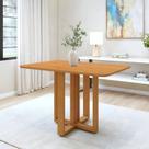 Mesa de Jantar 4 Lugares Retangular Tampo MDF Bold