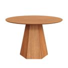 Mesa de Jantar 6 Lugares com Pé Hexagonal Freijó