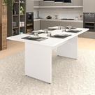 Mesa de Jantar 6 Lugares Cozinha 200x100cm Mdp