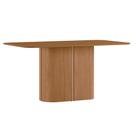 Mesa de Jantar 6 Lugares Retangular 160cm Verbena N01 Ypê - Lyam Decor