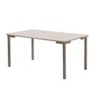 Mesa de Jantar 6 Lugares Tampo de MDF e Vidro Isis New Aço Nobre Mesa de Jantar 6 Lugares Tampo de MDF e Vidro Isis New Aço Nobre