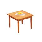 Mesa de Jantar 80 x 80 cm em Madeira Maciça de Demolição Peroba Rosa