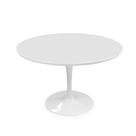 Mesa de Jantar Akemi Redonda Carvalho Amêndoa 150cm - 77343 Mesa de Jantar Akemi Redonda Carvalho Amêndoa 150cm - 77343